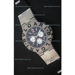 Bvlgari Diagono Titanium Japanese Replica Quartz Watch
