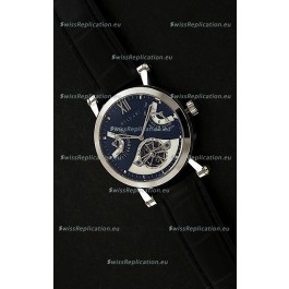 Bvlgari Sotirio Japanese Replica Automatic Watch in Blue Dial