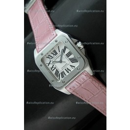 Cartier Santos in Swiss Replica Watch White Dial