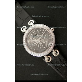 Chopard Xtravaganza Ladies Ladies Japanese Replica Watch in Black Dial