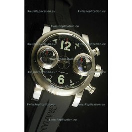 Graham Chronograph Swordfish Swiss Replica Watch in Black Dial