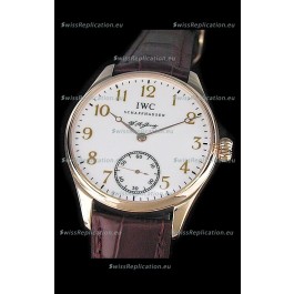 IWC Portuguese Swiss Watch in Rose Gold Casing
