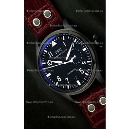 IWC Der Flieger Automatic Swiss Replica Watch in Blue Dial