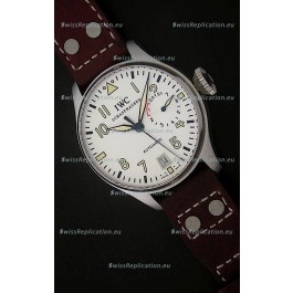 IWC Die Grosse Fliegeruhr Swiss Replica Watch in White Dial