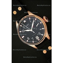 IWC Tournenu one Out of 50 Swiss Replica Watchin Rose Gold Casing