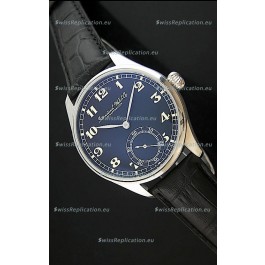 IWC Portuguese FA Jones Japanese Replica Watch in Black Dial