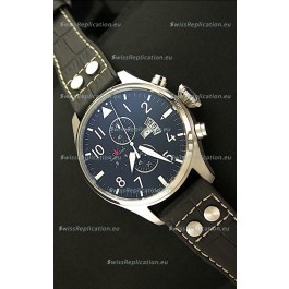 IWC Big Pilot Complications Japanese Replica Steel Watch