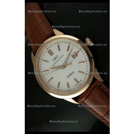 IWC Schaffhausen Ingenuier Vintage Swiss Replica Automatic Rose Gold Watch