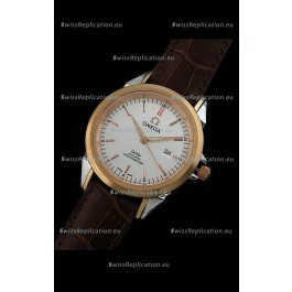 Omega Deville Escapement Mechanical Rose Golden Watch