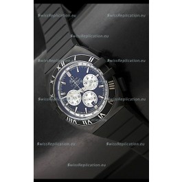 Omega Double Eagle Chronograph PVD Black Watch