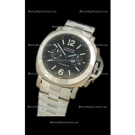 Panerai Luminor Tantalium Swiss Lemania Watch in Steel