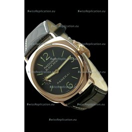 Panerai Radiomir Black Seal Swiss Watch in Pink Gold