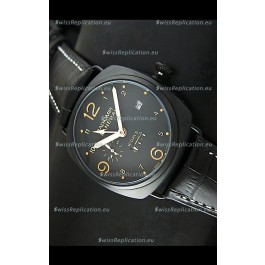 Panerai Radiomir PAM497 10 Days Japanese Replica Watch in PVD Case