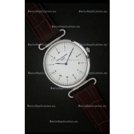Patek Philippe Calatrava Japanese Quaartz Watch in Steel