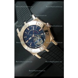 Roger Dubuis Tourbillon Excalibur Swiss Watch in Blue Dial