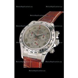 Rolex Oyster Cosmograph Swiss Replica Watch in Meteorite Grey Dial