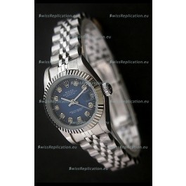 Rolex Datejust Oyster Perpetual Superlative ChronoMeter Japanese Watch in Blue Dial