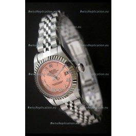 Rolex Datejust Oyster Perpetual Superlative ChronoMeter Japanese Watch in Orange Dial