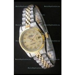 Rolex Datejust Oyster Perpetual Superlative ChronoMeter Japanese Gold Watch 