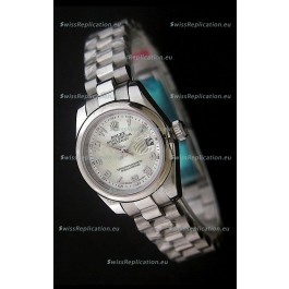 Rolex Datejust Oyster Perpetual Superlative ChronoMeter Japanese Steel Watch 