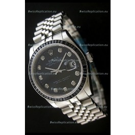 Rolex Datejust Japanese Replica Automatic Watch in Black Dial