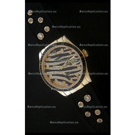 Rolex DateJust Gold Diamond Japanese Replica Watch