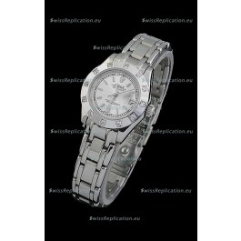 Rolex Datejust Ladies Swiss Replica Ladies Watch in Silver White Dial