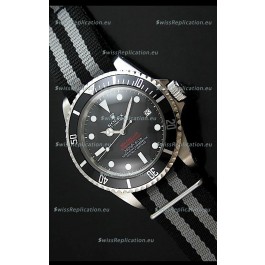 Rolex Oyster Vintage Date Sea-dewller Submariner Swiss Replica Watch in Black Dial