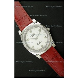 Rolex Cellini Japanese Replica Watch in Numeral and Stick Hour Markers