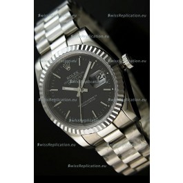 Rolex Replica Datejust Mens Japanese Watch in Black Dial - 41MM