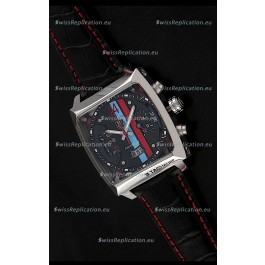 Tag Heuer Monaco Twenty Four Concept Chronograph Watch in Black Dial
