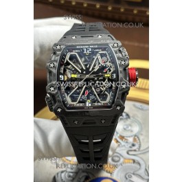Richard Mille RM35-03 Rafael Nadal Edition Black Carbon Super Clone Watch 