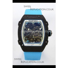 Richard Mille RM67-02 Black NTPT 37 Grams CRMA7 Clone Movement 