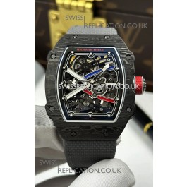Richard Mille RM67-02 Black NTPT 37 Grams CRMA7 Clone Movement 
