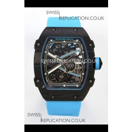 Richard Mille RM67-02 Black NTPT 37 Grams CRMA7 Clone Movement 
