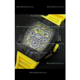 Richard Mille RM011 Filipe Massa Texas GP PVD Casing Edition Swiss Replica Watch