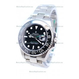 Rolex GMT Masters II 2011 Edition Replica Watch in Black Bezel