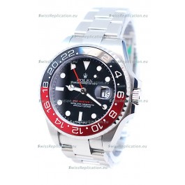 Rolex GMT Masters II 2011 Edition Replica Watch in Black and Red Bezel