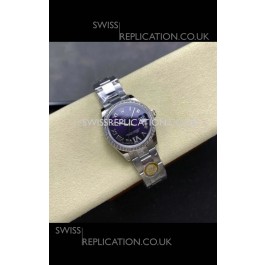 Rolex Super Clone Datejust 31MM Dark Blue Dial Super Clone Watch 