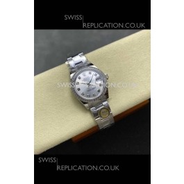 Rolex Super Clone Datejust 31MM Steel Dial Oyster Super Clone Watch