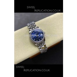 Rolex Super Clone Datejust 31MM Blue Dial Jubilee Super Clone Watch 