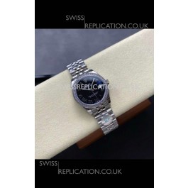 Rolex Super Clone Datejust 31MM Black Dial Steel Case Super Clone Watch 