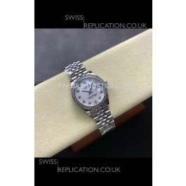 Rolex Super Clone Datejust 31MM Pearl Dial Steel Case Super Clone Watch 