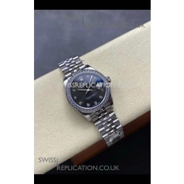 Rolex Super Clone Datejust 31MM Grey Dial Steel Case Super Clone Watch 