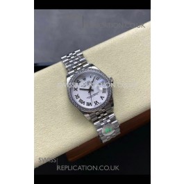 Rolex Super Clone Datejust 31MM White Dial Steel Case Super Clone Watch 