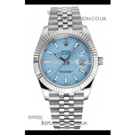 Rolex Datejust Cal.3235 Movement Tiffany Blue 41MM Super Clone Watch 