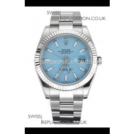 Rolex Datejust Cal.3235 Movement Tiffany Blue 41MM Super Clone Watch 
