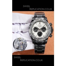 Rolex Daytona Blaken 4131 Movement Meteorite Dial Super Clone Watch 