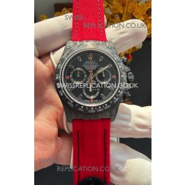 Rolex Daytona DiW Black Carbon Fiber Super Clone Watch 