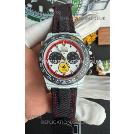 Rolex Daytona DiW Ferrari CarboQuartz Super Clone Watch 